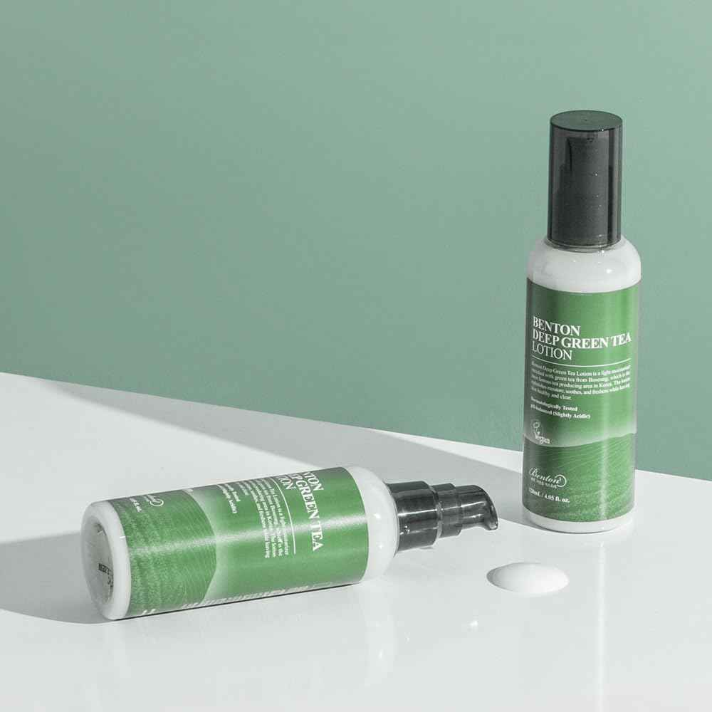 BENTON Lotion au Thé Vert Profond – 120 ml
