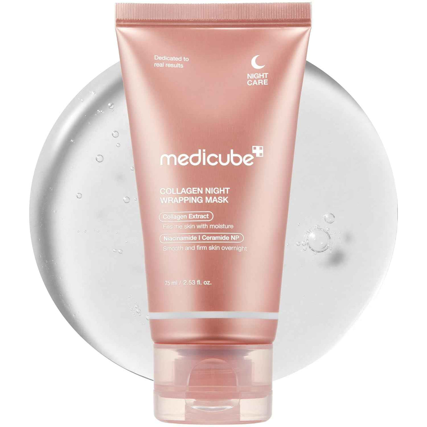 MEDICUBE Collagen Night Wrapping Mask - Korean Cosmetics by EPEUL | K-Beauty Store in Casablanca