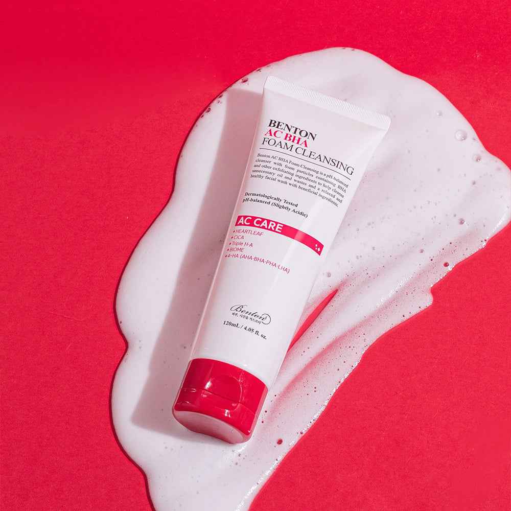 BENTON AC BHA mousse nettoyante 120ml
