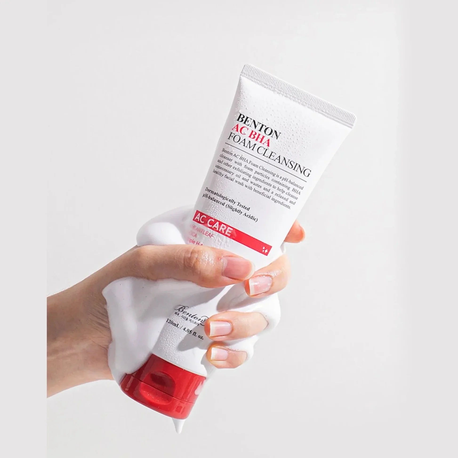 BENTON AC BHA mousse nettoyante 120ml