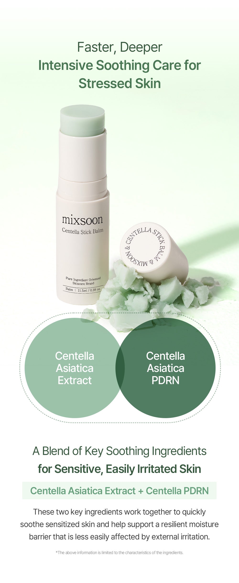 MIXSOON Centella Stick Balm 11.5ml