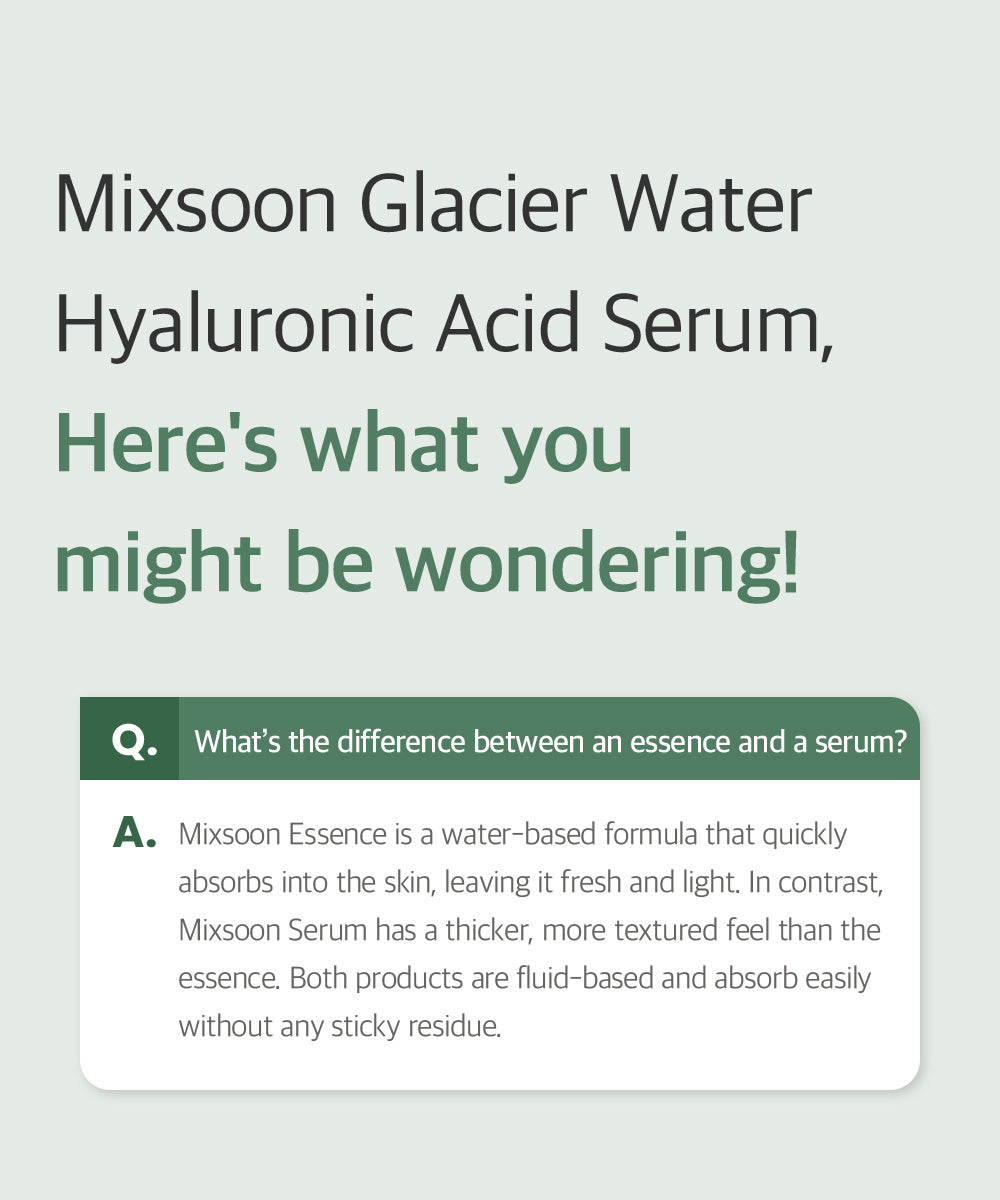 MIXSOON Glacier Hyaluronic Acid Serum 300ml