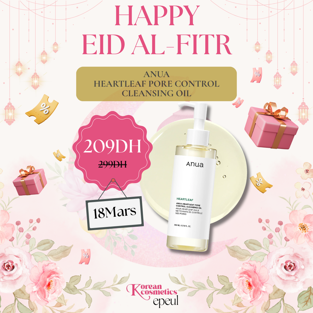 Huile nettoyante anti-pores Heartleaf ANUA 200 ml