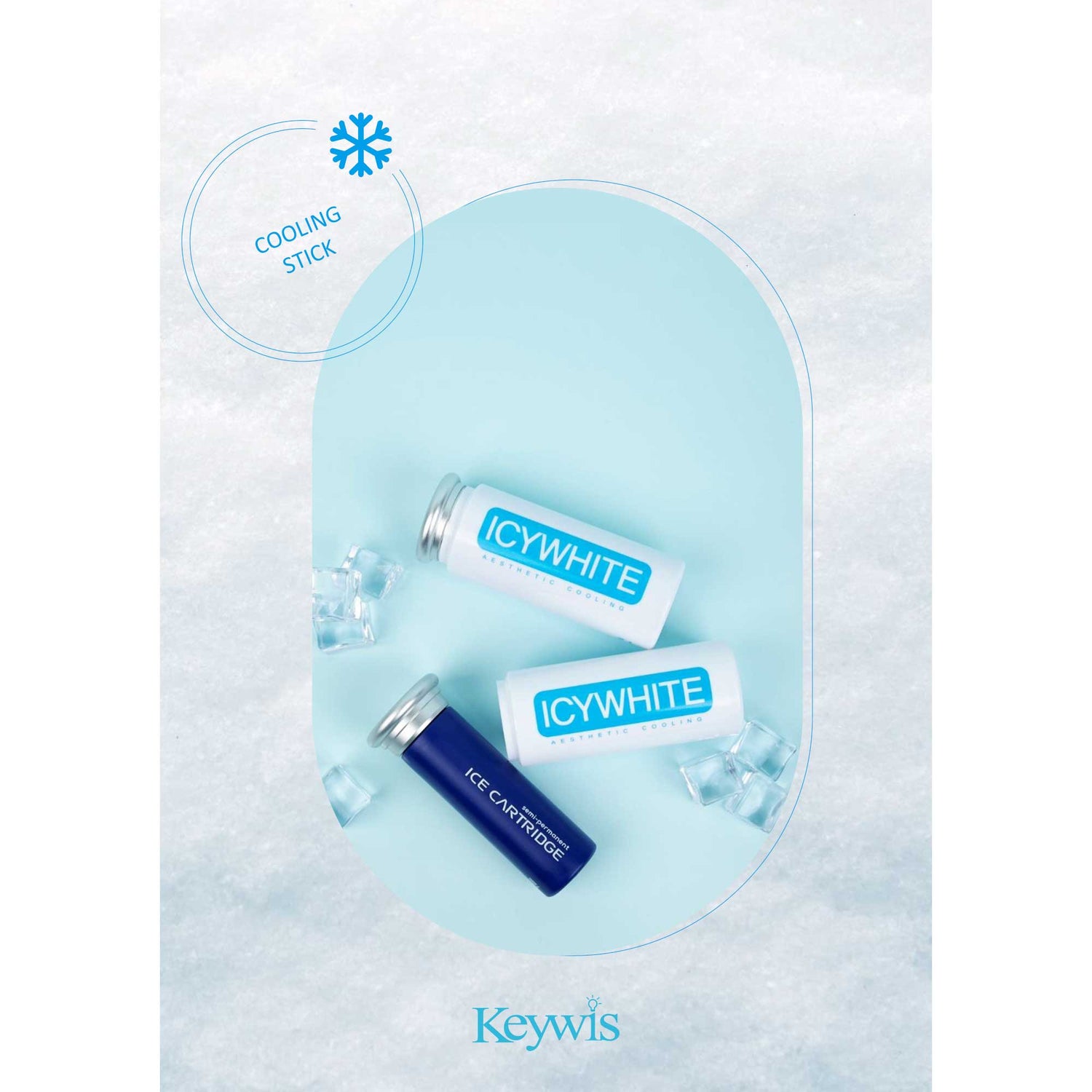 [KEYWIS]Bâton de refroidissement ICYWHITE