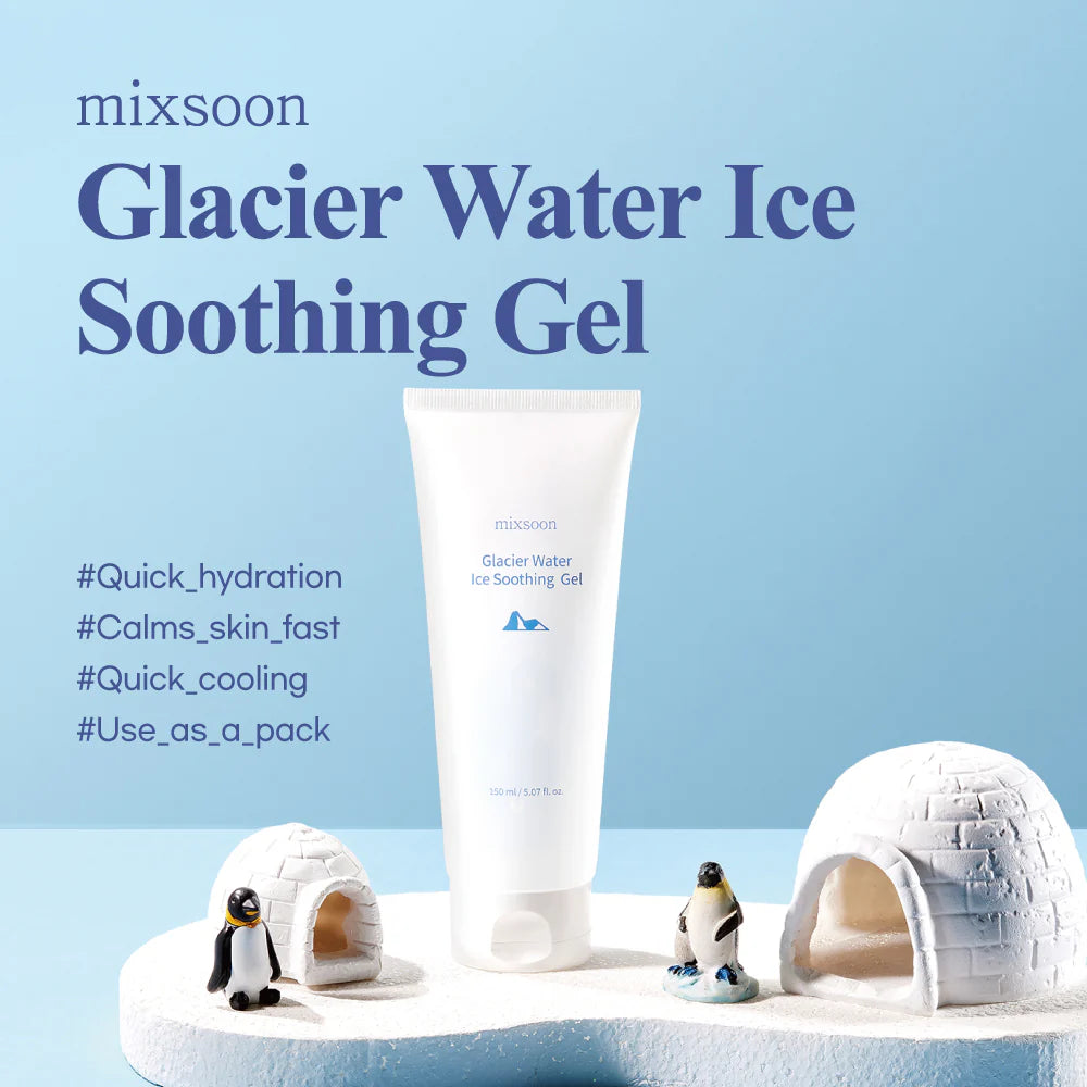 MIXSOON Glace d'eau de glacier Gel apaisant 150 ml