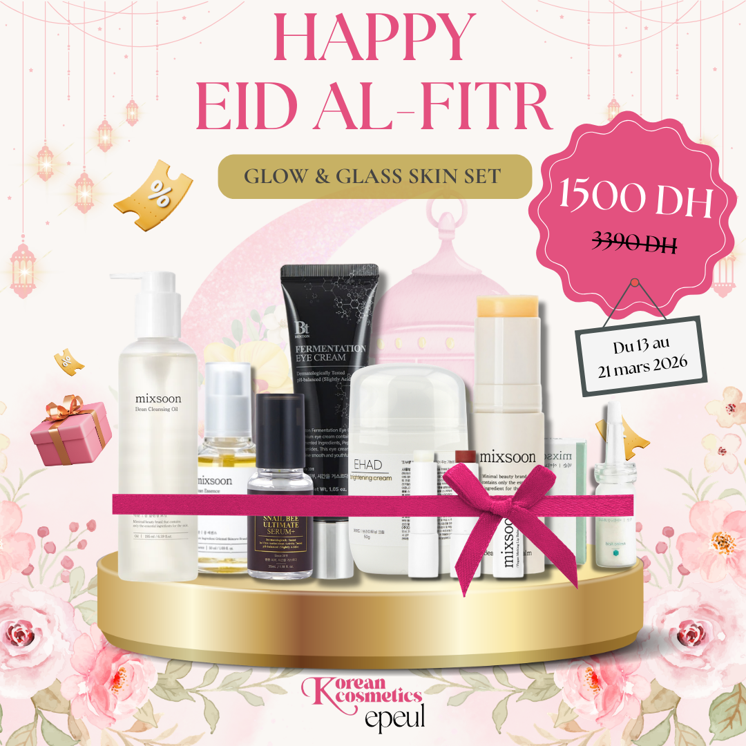 Glow & Glass Skin Set - Dry Rose