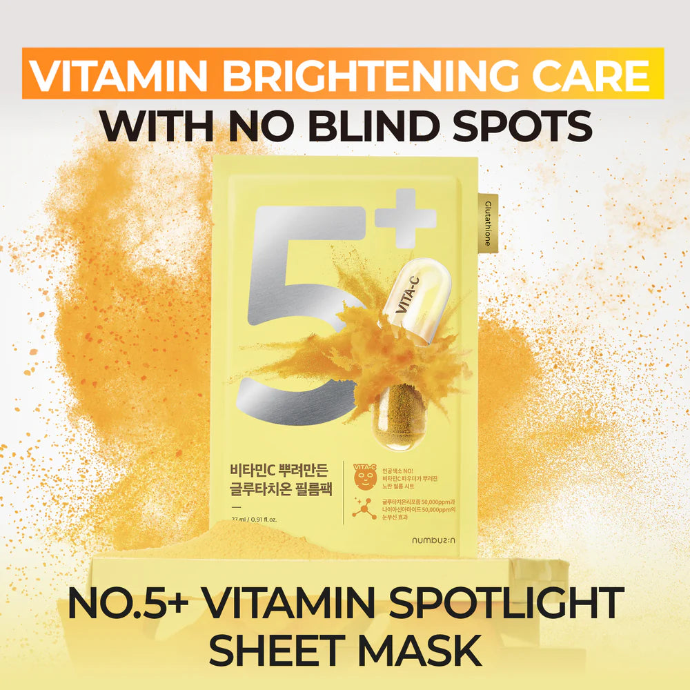 NUMBUZIN No.5+ Vitamin Spotlight Sheet Mask
