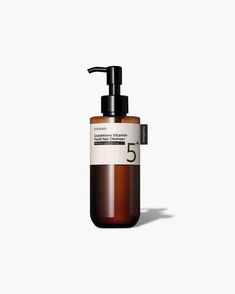 NUMBUZIN No.5+ Glutathione C Facial Spa Cleanser 200ml - Korean Cosmetics by EPEUL | K-Beauty Store in Casablanca