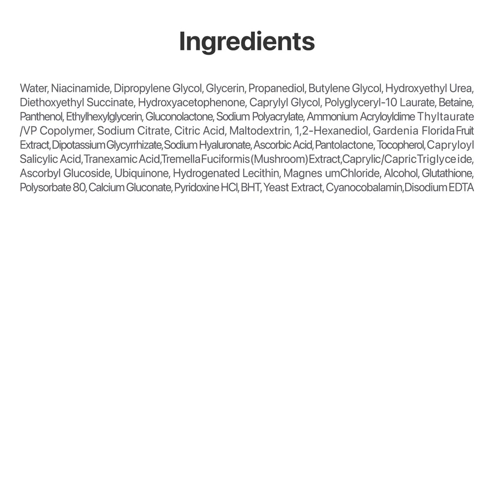 NUMBUZIN N°5+ Tampon concentré de vitamine-niacinamide 70 tampons