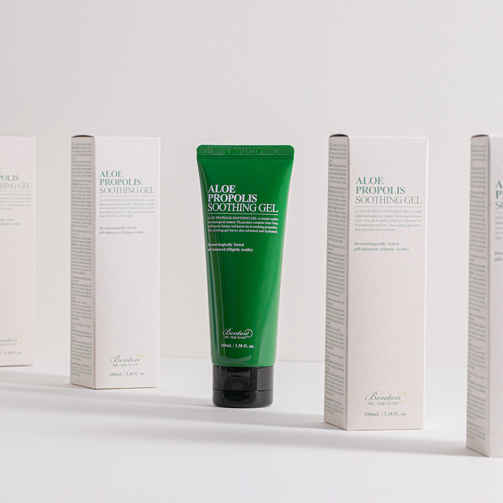 Gel apaisant à l'aloe vera et à la propolis BENTON 100 ml