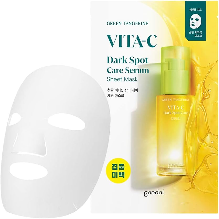 GOODAL Green Tangerine Vita C Serum Sheet Mask