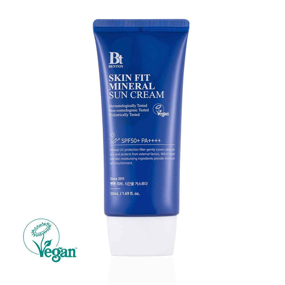 BENTON Skin Fit Mineral sun cream 50g - Korean Cosmetics by EPEUL | K-Beauty Store in Casablanca