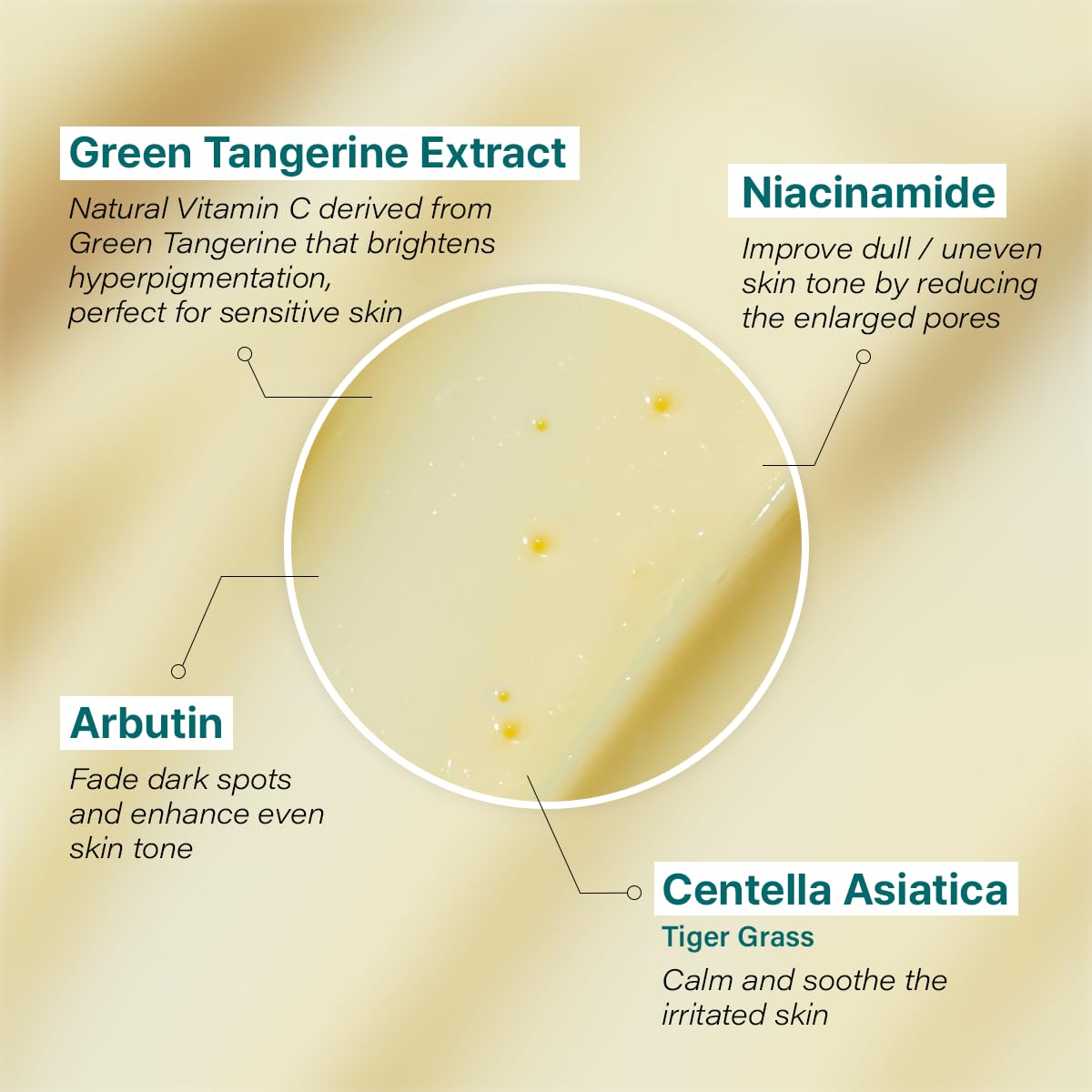 Crème anti-taches brunes GOODAL GREEN TANGERINE VITA C 50 ml