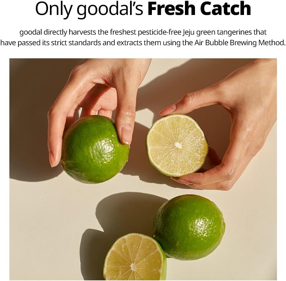 Masque en feuille sérum Vita C à la mandarine verte GOODAL