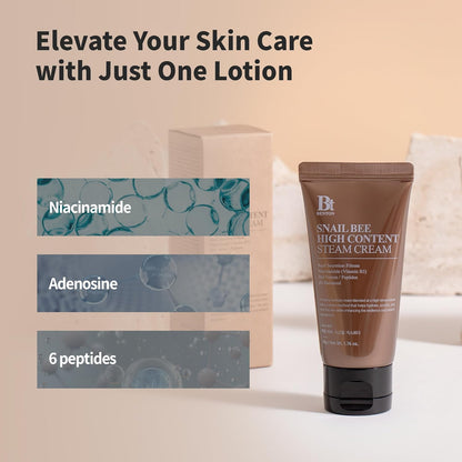 BENTON Snail Bee High Content Steam cream 50g