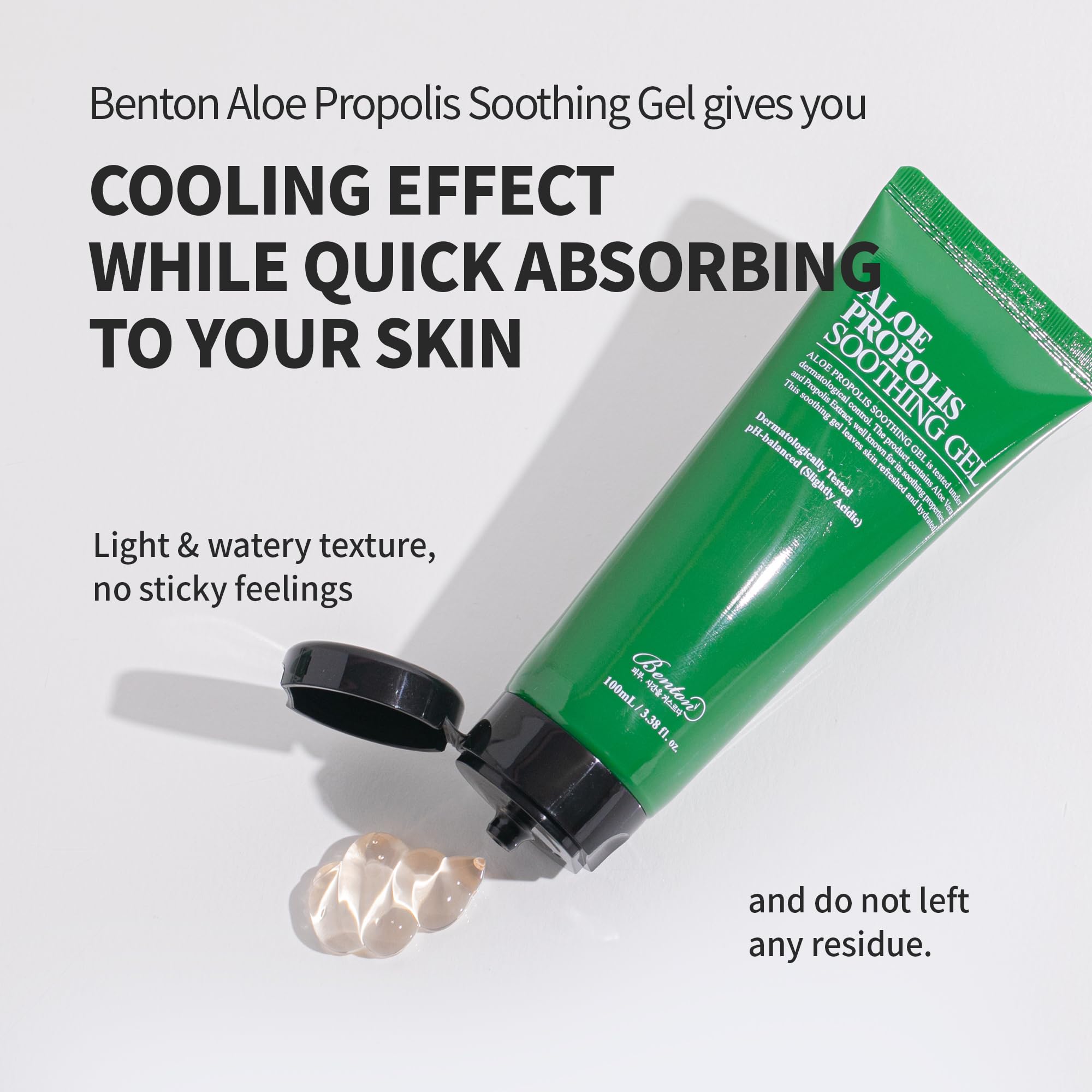 Gel apaisant à l'aloe vera et à la propolis BENTON 100 ml