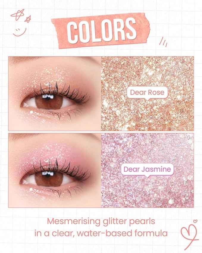 ALL MY THINGS | True Beauty glitter #03 Dear Rose - Korean Cosmetics by EPEUL | K-Beauty Store in Casablanca