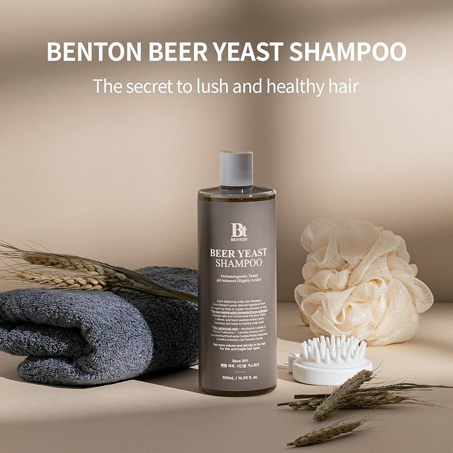 BENTON Shampoing à la levure de bière 500ml