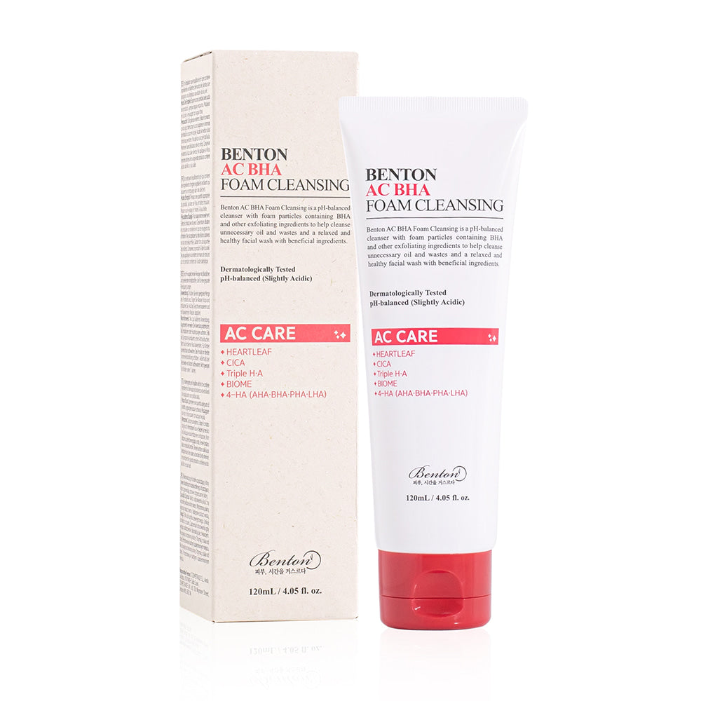 BENTON AC BHA mousse nettoyante 120ml