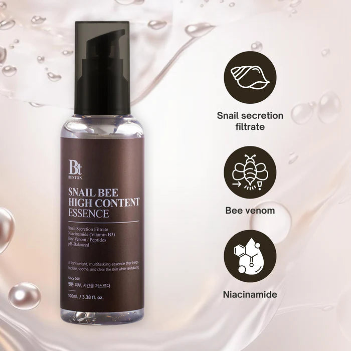 BENTON Essence à haute teneur en escargot et abeille 100ml