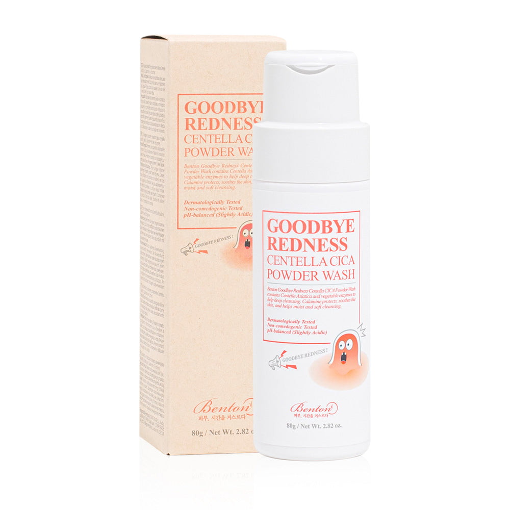 BENTON Goodbye Redness Centella Cica powder wash 80g