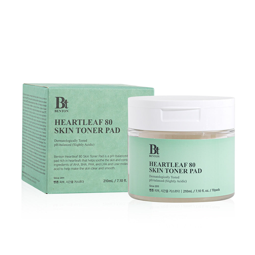 BENTON Heartleaf 80 Skin Toner Pad 210ml (70pad)