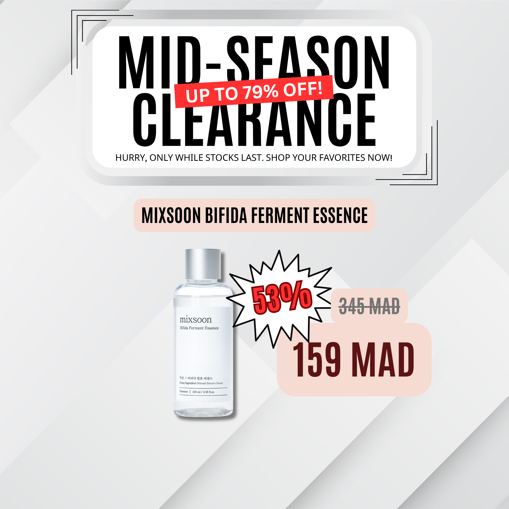 MIXSOON Bifida Ferment essence 100ml