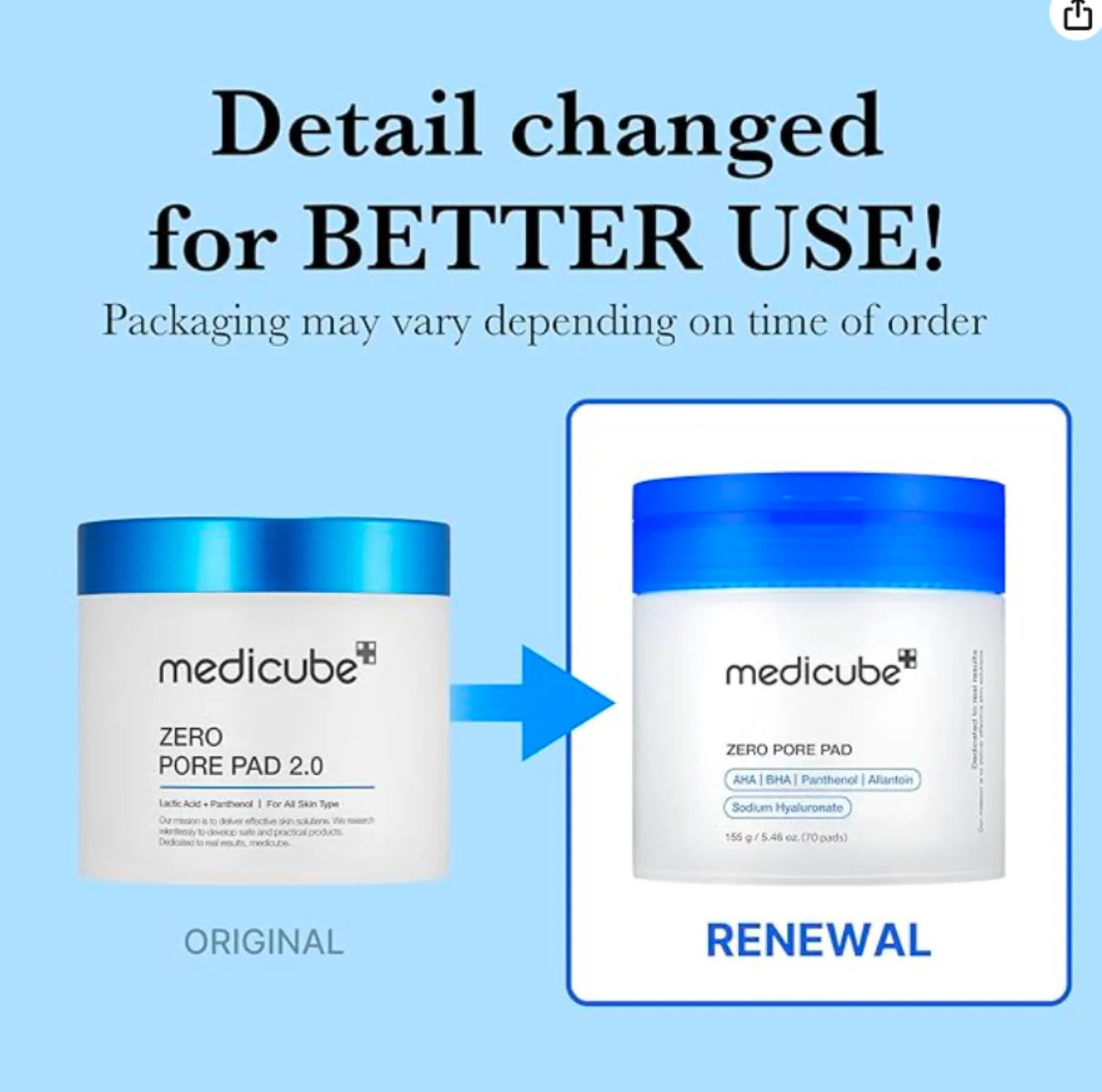 MEDICUBE Zero Pore Pad 2.0