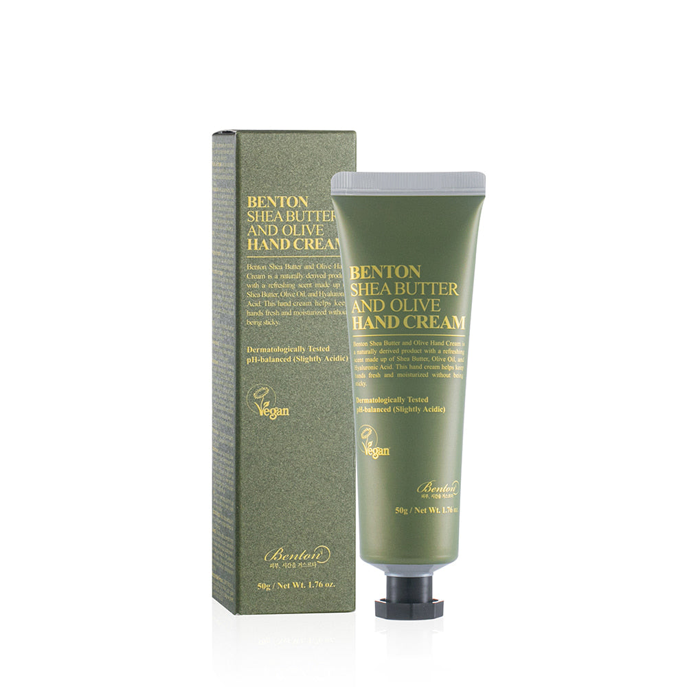 BENTON Crème mains Karité et Olive 50g