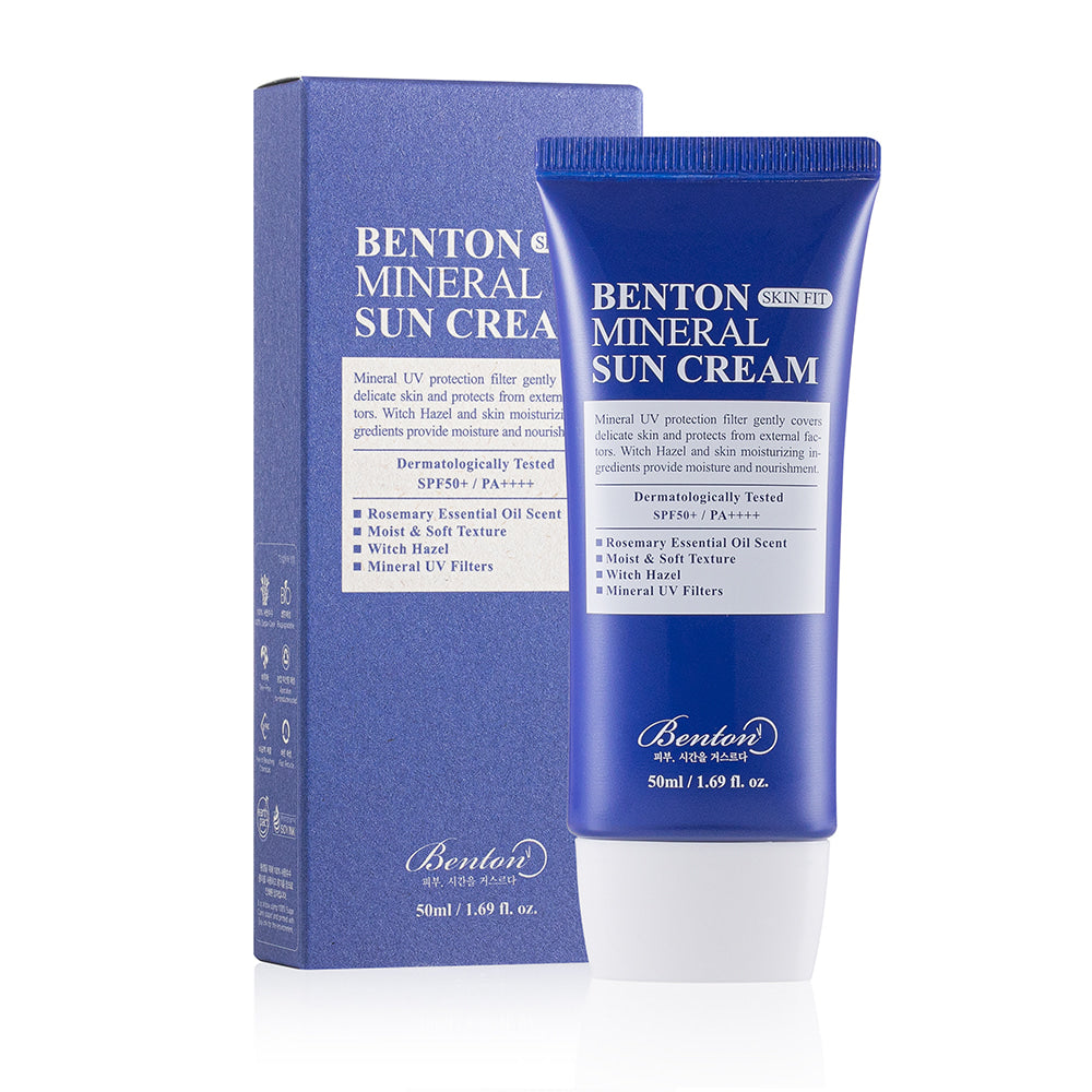 BENTON Skin Fit Mineral sun cream 50g (restock soon!)