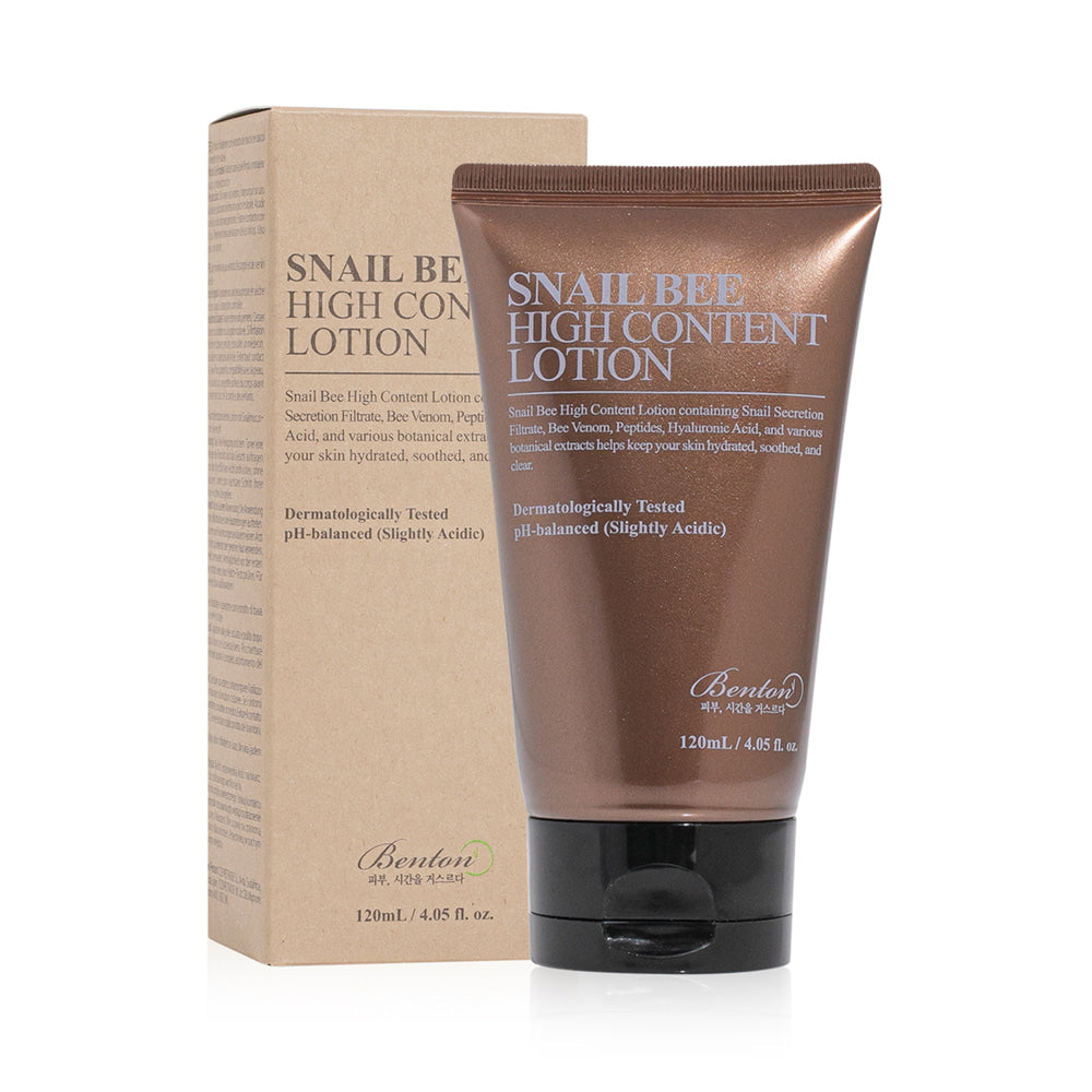 BENTON Lotion à haute teneur en escargot et abeille 120ml