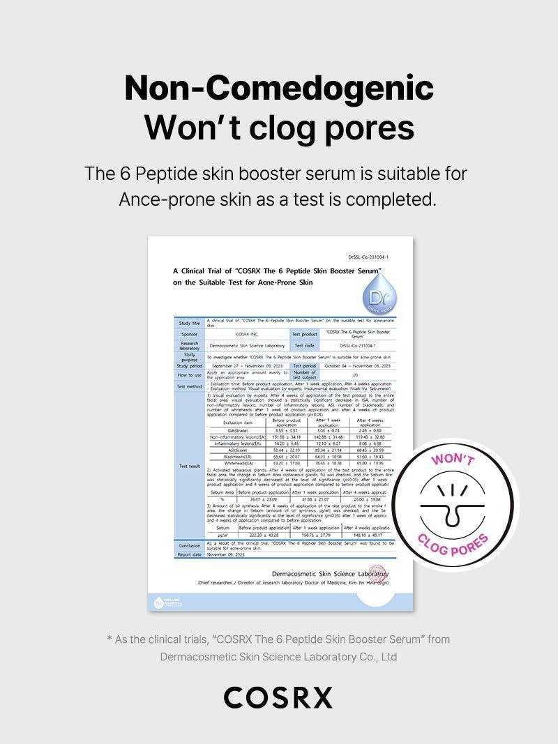 COSRX Sérum Booster de Peau aux 6 Peptides 150 ml