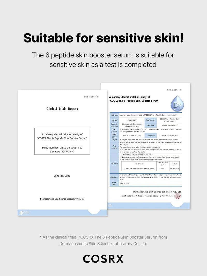 COSRX Sérum Booster de Peau aux 6 Peptides 150 ml