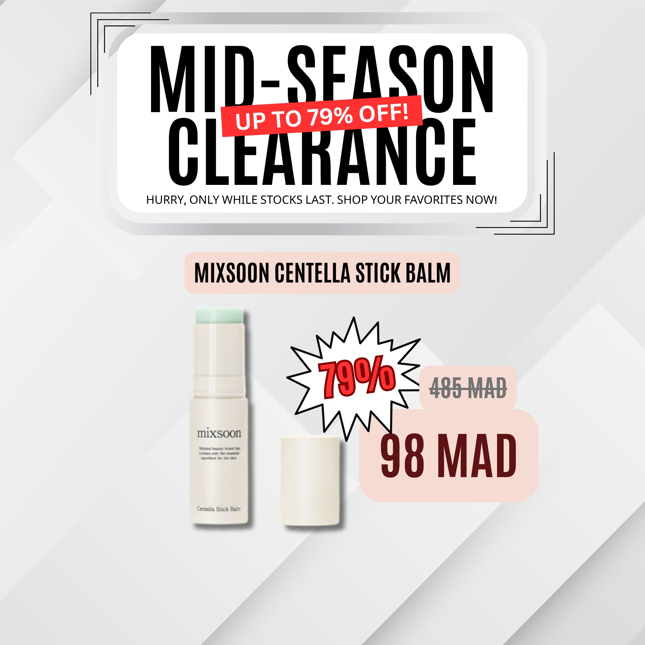 MIXSOON Centella Stick balm 11.5ml