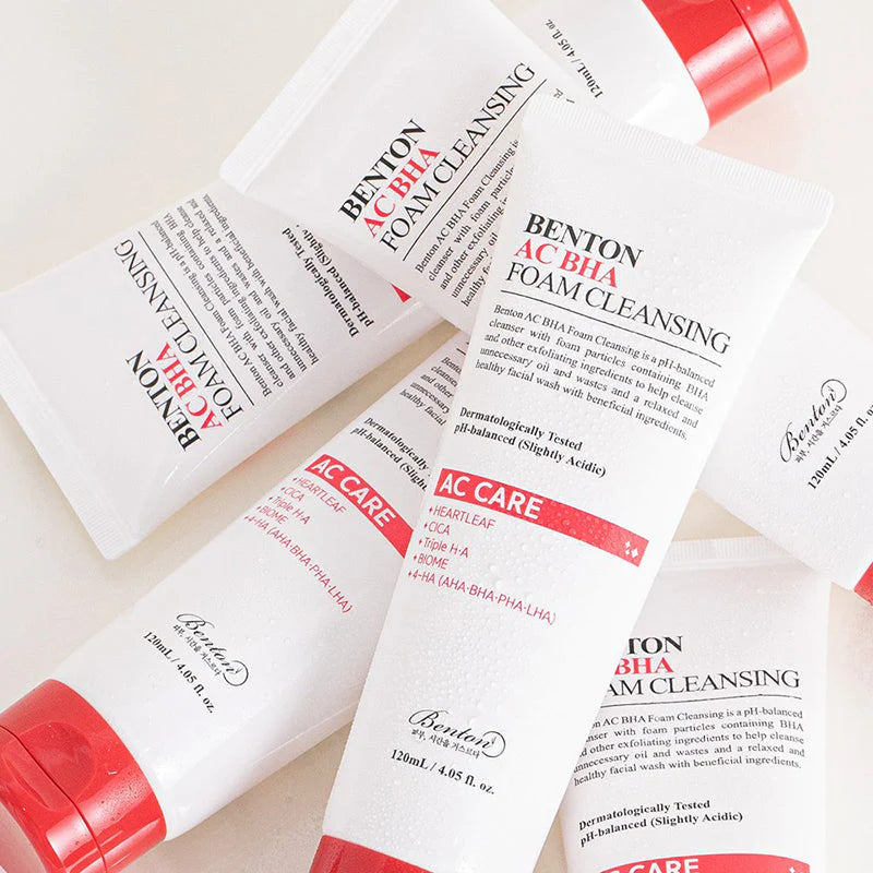 BENTON AC BHA mousse nettoyante 120ml