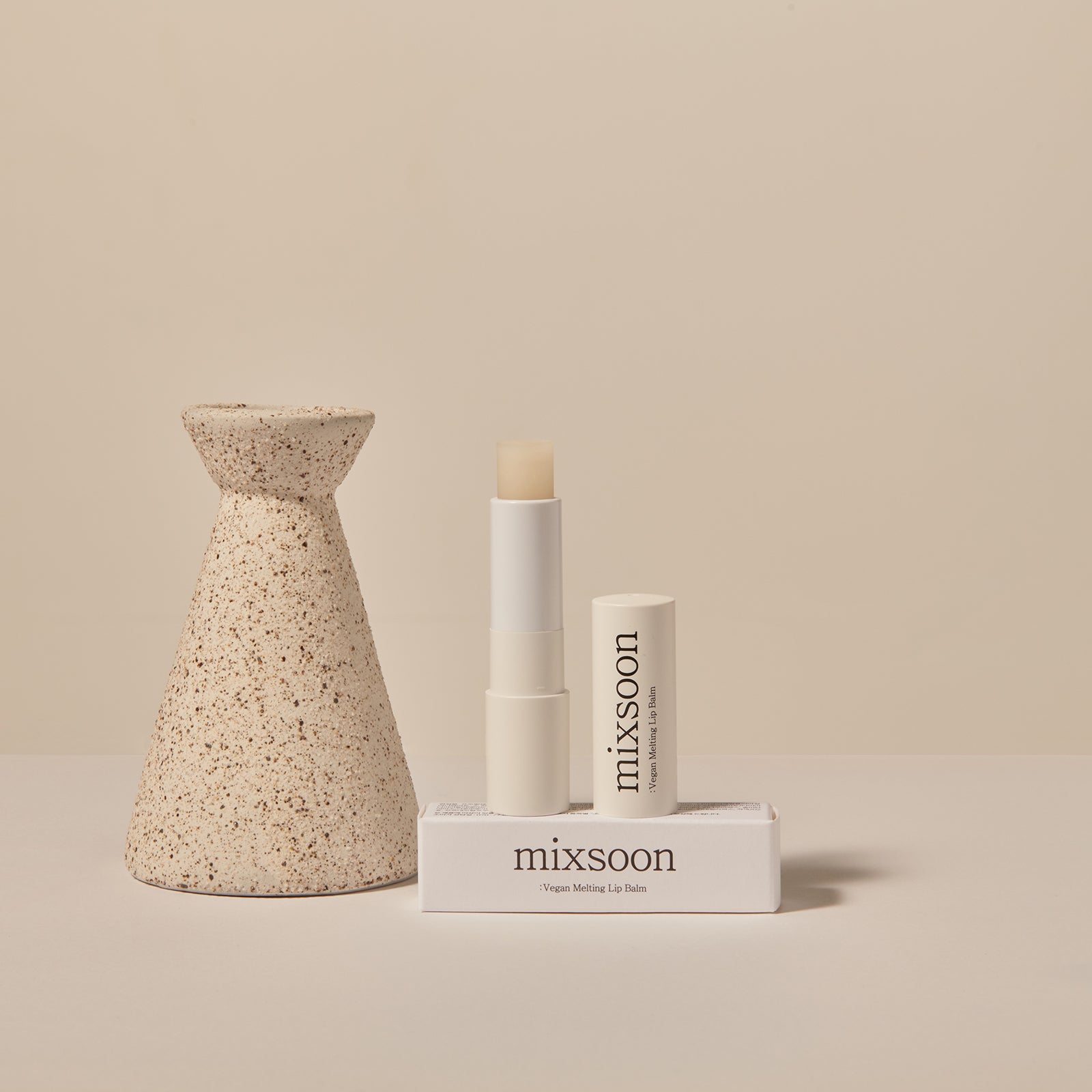 MIXSOON Vegan Melting lip balm 4.1g / Clear