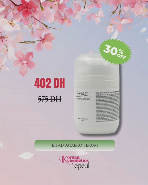 Charger la vidéo : EHAD ACzero Serum 50ml