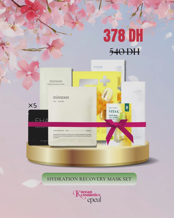 Charger la vidéo : Hydration Recovery Mask Set