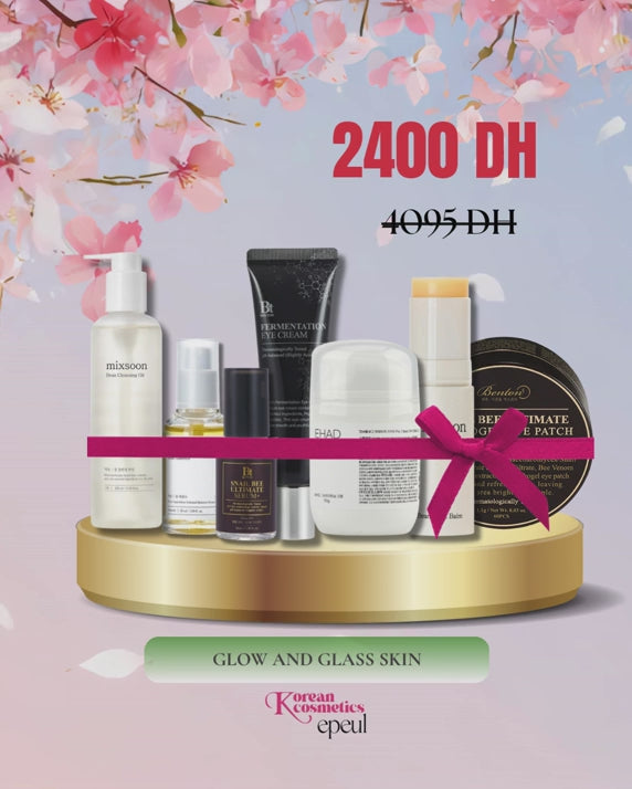 Charger la vidéo : Glow &amp; Glass Skin Set